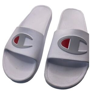 🌺CHAMPION Unisex Slip-on Slides Size 7 Men's / 9 Women’s🌺